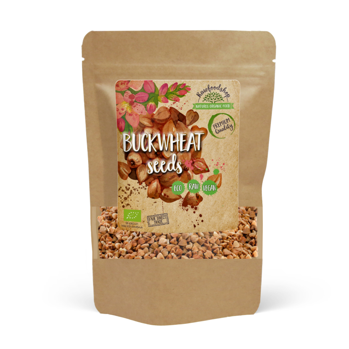 Tattari LUOMU 500g ryhmässä Raaka-aineet / Terveysruoka / Siemenet @ Rawfoodshop Scandinavia AB (RBON500048E)