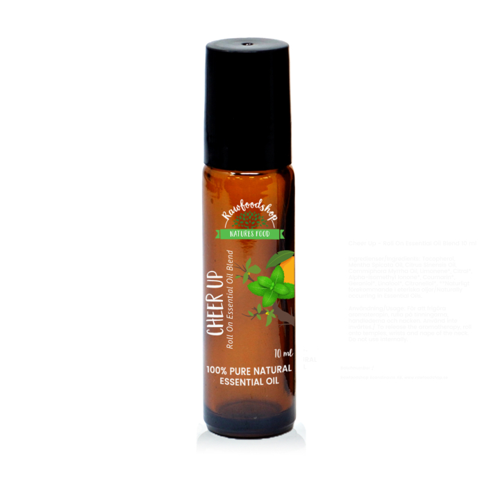 Cheer Up Essential Oil Blend Roll On 10ml ryhmässä Iho & Vartalo / Vartalo / Roll on @ Rawfoodshop Scandinavia AB (REBIUL-03)