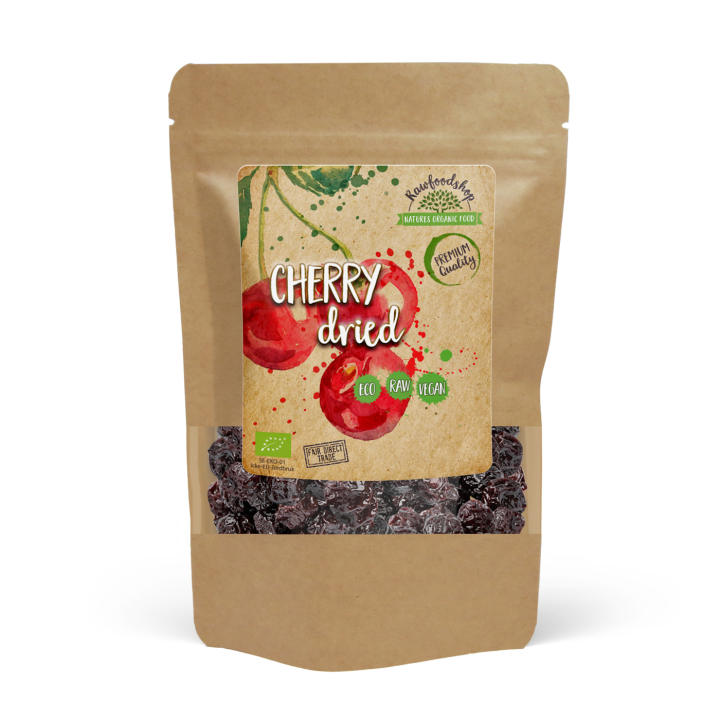 Luomu Kirsikat 250g ryhmässä OUTLET 20-80% @ Rawfoodshop Scandinavia AB (RFRU200371E)