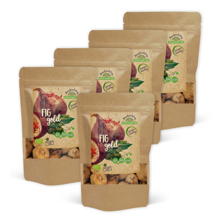 Viikunat Gold LUOMU 1kg x 5 pakettia ryhmässä Raaka-aineet / Hedelmät & Marjat / Viikuna @ Rawfoodshop Scandinavia AB (RFRU500359E-SET5)