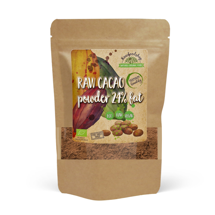 Raakakaakaojauhe LUOMU 1kg ryhmässä Raaka-aineet / Leipominen / Kaakaotuotteet @ Rawfoodshop Scandinavia AB (RKAK1000406E)