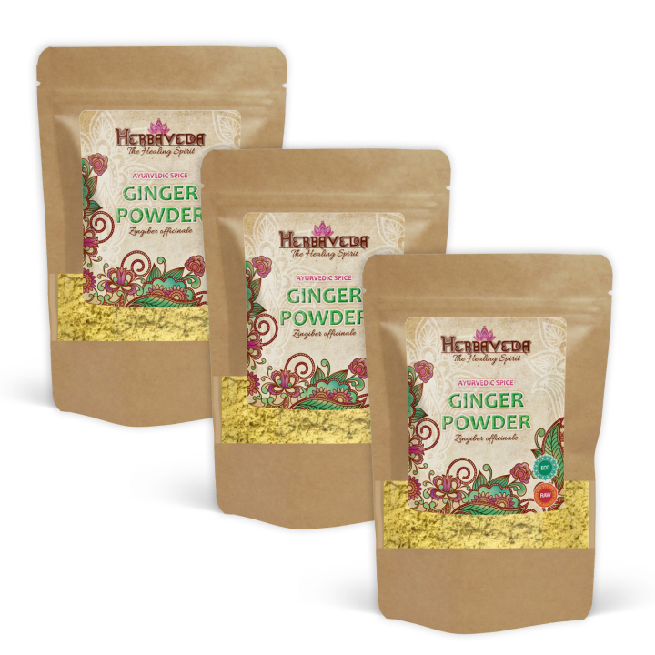 Inkivääri Jauhe LUOMU 100g x 3 pakettia ryhmässä Raaka-aineet / Ruokakomero / Mausteet & Suola @ Rawfoodshop Scandinavia AB (RKRY100202E-SET3)