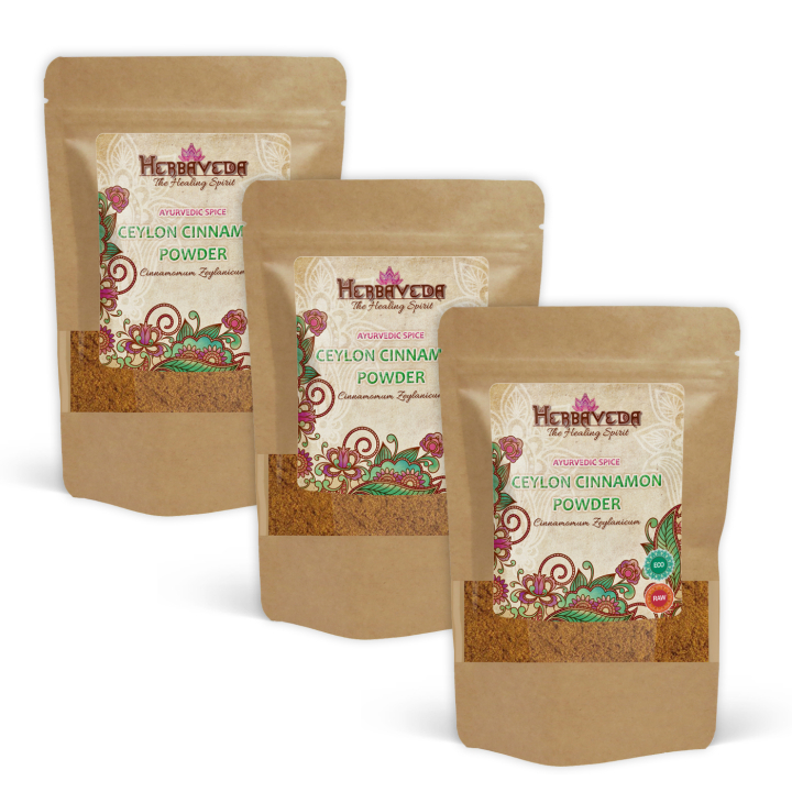 Ceylon kanelijauhe EKO 100g x 3 pakettia ryhmässä Raaka-aineet / Ruokakomero / Mausteet / Kaneli @ Rawfoodshop Scandinavia AB (RKRY100216E-SET3)