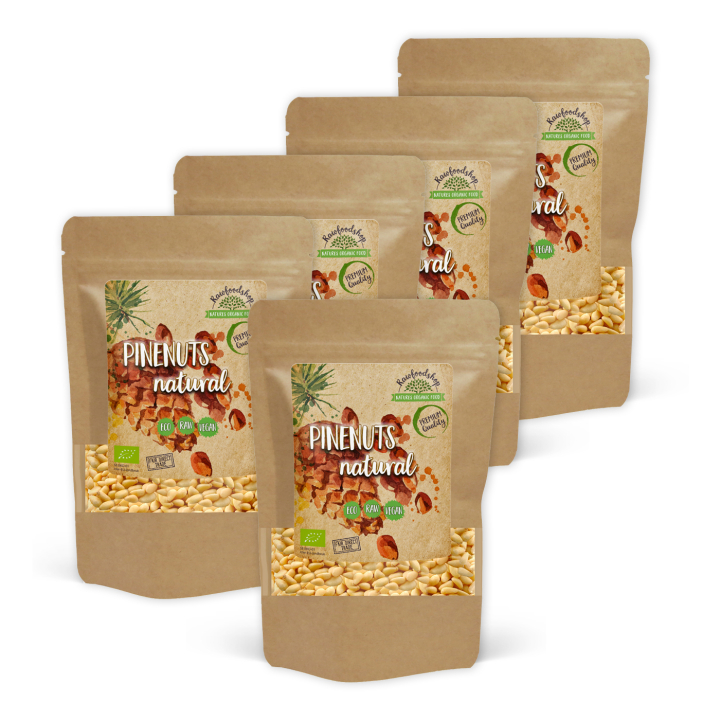 Pinjansiemenet LUOMU 100g x 5 pakettia ryhmässä Raaka-aineet / Pähkinät / Pinjansiemenet @ Rawfoodshop Scandinavia AB (RNOT100461E-SET5)