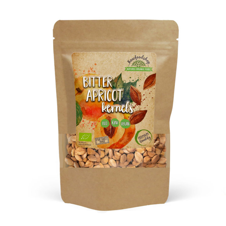 Aprikoosinsiemenet Katkerat LUOMU 500g ryhmässä Raaka-aineet / Pähkinät / Aprikoosin ytimet @ Rawfoodshop Scandinavia AB (RNOT500305E)