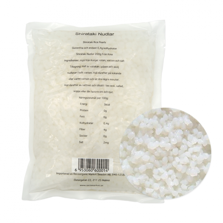 Shirataki Riisijyvät 200g ryhmässä Raaka-aineet / Ruokakomero / Riisi & Ohra @ Rawfoodshop Scandinavia AB (RNUD200075E)