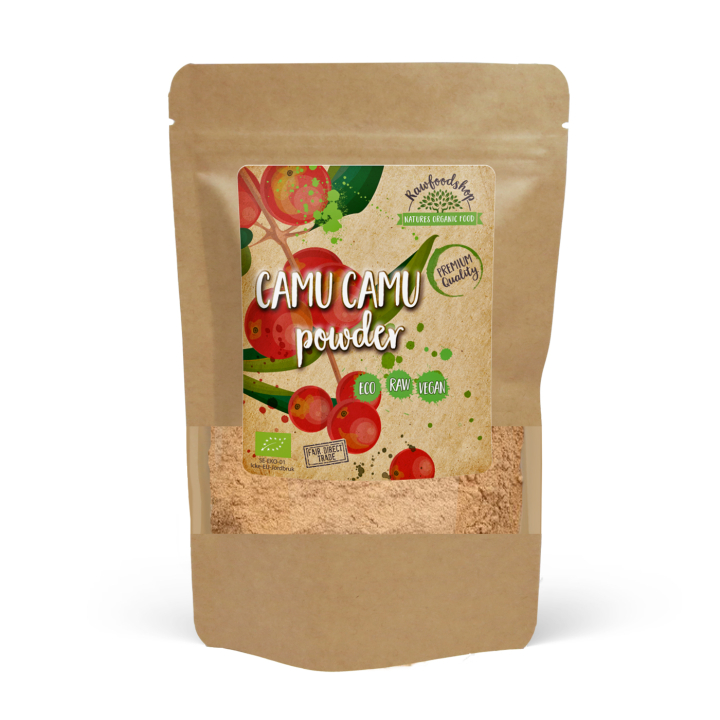 Camu Camu Jauhe LUOMU 125g ryhmässä Raaka-aineet / Hedelmät & Marjat / Hedelmäjauhe @ Rawfoodshop Scandinavia AB (RPUL100321E)