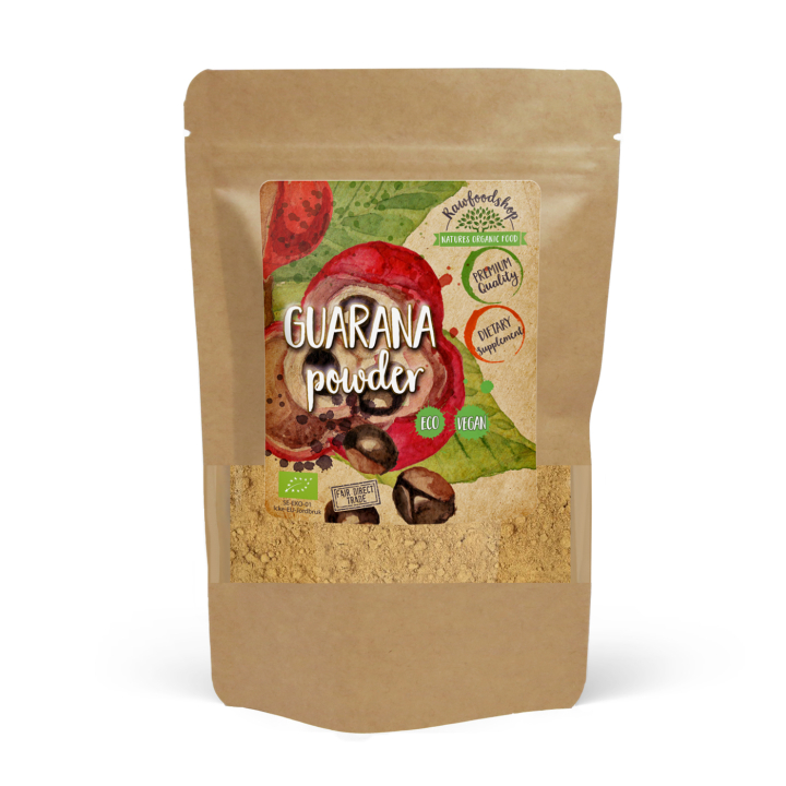 Guarana-jauhe LUOMU 250g ryhmässä Ravintolisät / Yrtit ja Kasvit @ Rawfoodshop Scandinavia AB (RPUL100387E-250)
