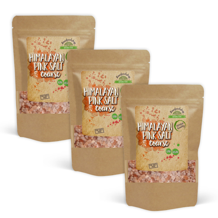 Himalaja Suola Karkea 1kg x 3 pakettia ryhmässä Raaka-aineet / Ruokakomero / Mausteet & Suola @ Rawfoodshop Scandinavia AB (RSAL500197E11-SET3)