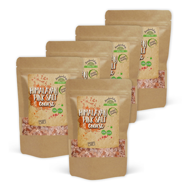 Himalaja Suola Karkea 1kg x 5 pakettia ryhmässä Raaka-aineet / Ruokakomero / Mausteet & Suola @ Rawfoodshop Scandinavia AB (RSAL500197E11-SET5)