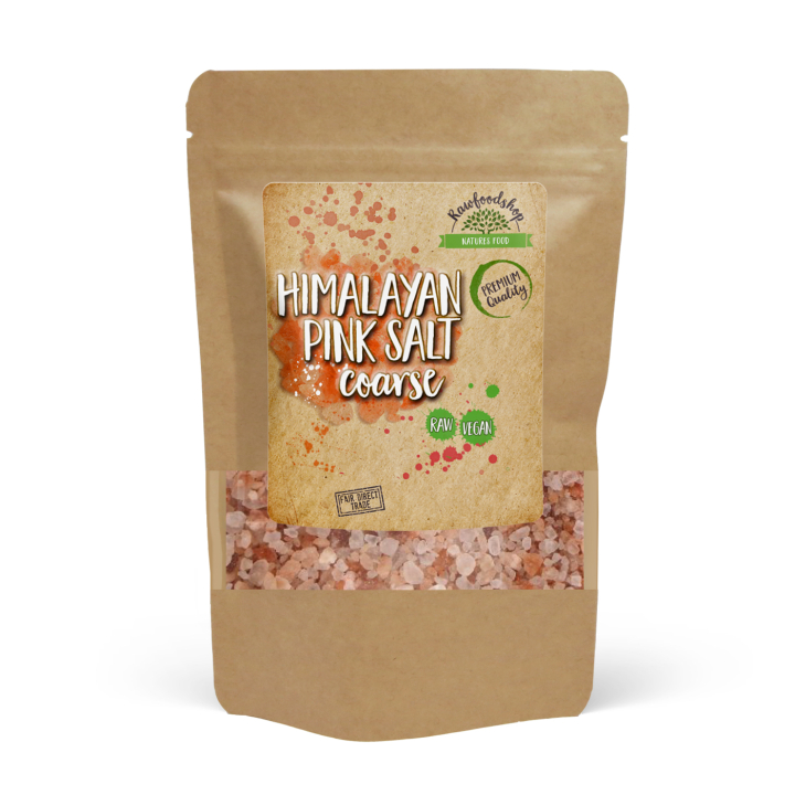 Himalaja Suola Karkea 1kg ryhmässä Raaka-aineet / Ruokakomero / Mausteet @ Rawfoodshop Scandinavia AB (RSAL500197E11)