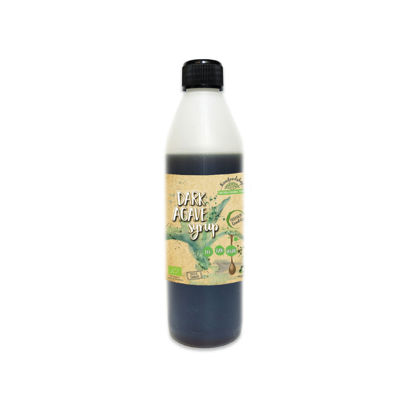 Agavesiirappi Tumma LUOMU 500ml ryhmässä Raaka-aineet / Leipominen / Siirappi @ Rawfoodshop Scandinavia AB (RSOT500300E)