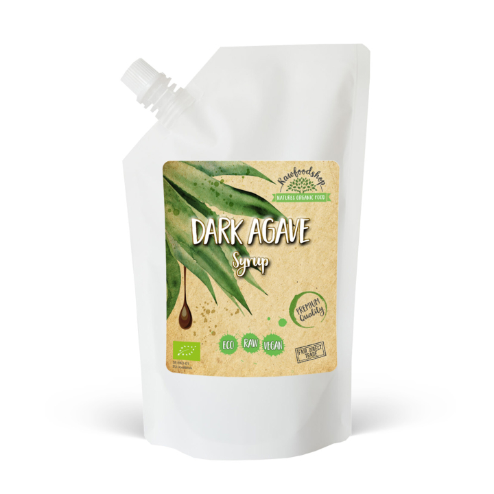 Agavesiirappi Tumma LUOMU 1000ml ryhmässä Raaka-aineet / Leipominen / Siirappi @ Rawfoodshop Scandinavia AB (RSOT500300E1)