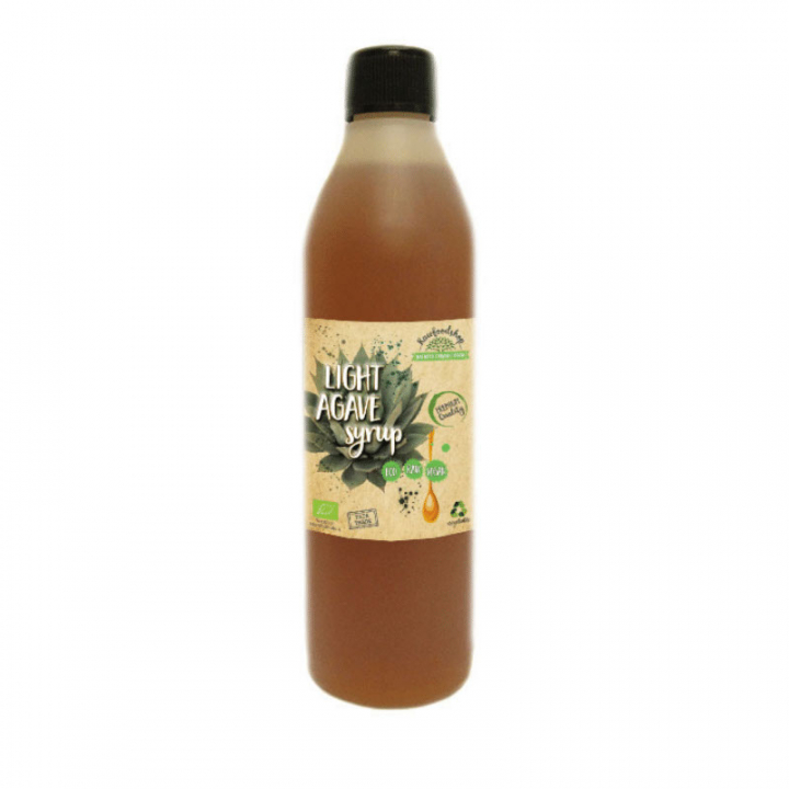 Agavesiirappi Vaalea LUOMU 500ml ryhmässä Raaka-aineet / Leipominen / Siirappi @ Rawfoodshop Scandinavia AB (RSOT500301E)