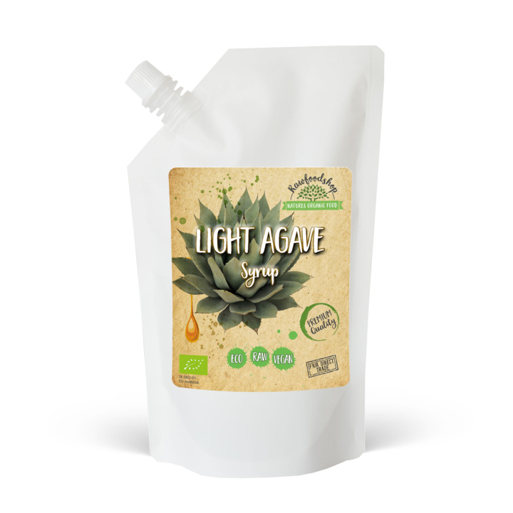 Agavesiirappi Vaalea LUOMU 1000ml ryhmässä Raaka-aineet / Leipominen / Siirappi @ Rawfoodshop Scandinavia AB (RSOT500301E11)