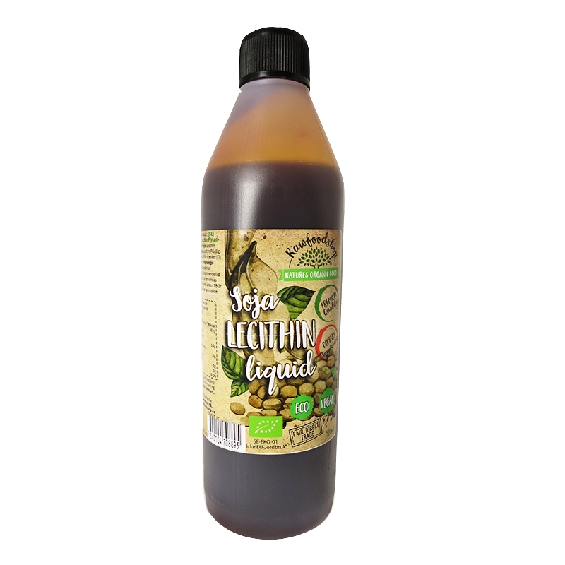 Soijalesitiini Nestemäinen LUOMU 500ml ryhmässä Raaka-aineet / Leipominen / Ainesosat Muut / Lesitiini @ Rawfoodshop Scandinavia AB (SBL50)