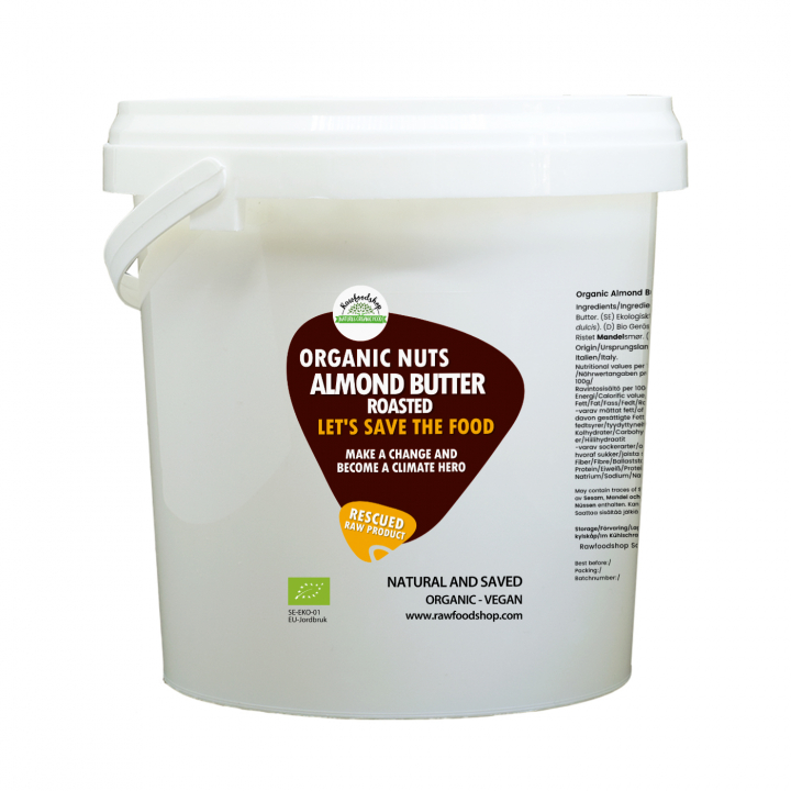 Mantelivoi Paahdettu LUOMU 1kg ryhmässä Raaka-aineet / Pähkinät / Pähkinävoit @ Rawfoodshop Scandinavia AB (SF1141)
