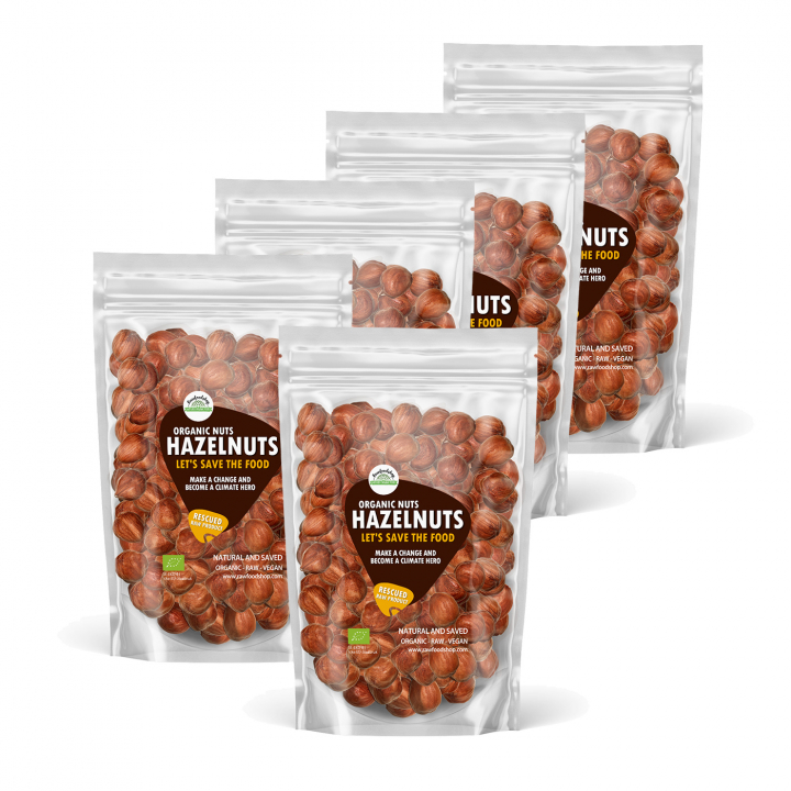 Luomuhasselpähkinät RAW 1 kg 5 kpl paketti ryhmässä Raaka-aineet / Pähkinät / Hasselpähkinät @ Rawfoodshop Scandinavia AB (SF11SET)