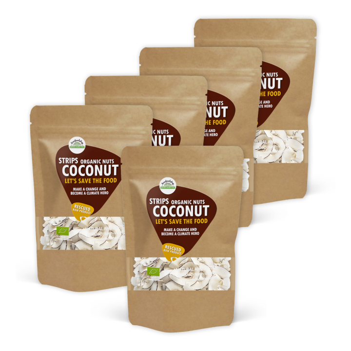 Kookoslastut LUOMU 1kg x 6 pakettia ryhmässä Raaka-aineet / Pähkinät / Kookos @ Rawfoodshop Scandinavia AB (SF171881SET)