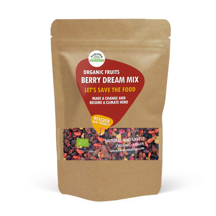 Berry Dream Mix LUOMU 1kg ryhmässä Raaka-aineet / Hedelmät & Marjat @ Rawfoodshop Scandinavia AB (SF214131)