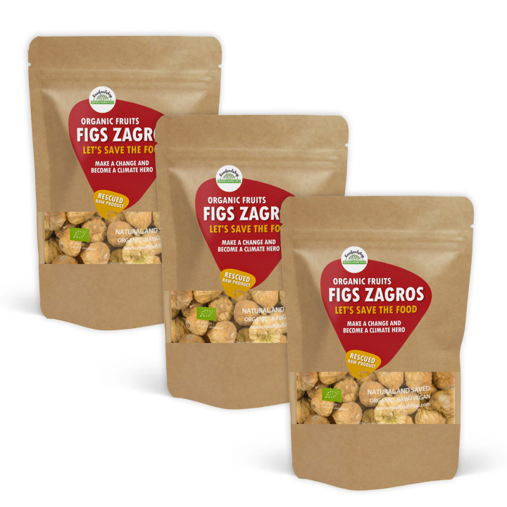 Viikunat Zagros Kuivattu LUOMU 1kg x 3 pakettia ryhmässä Raaka-aineet / Hedelmät & Marjat / Viikuna @ Rawfoodshop Scandinavia AB (SF226431-SET3)