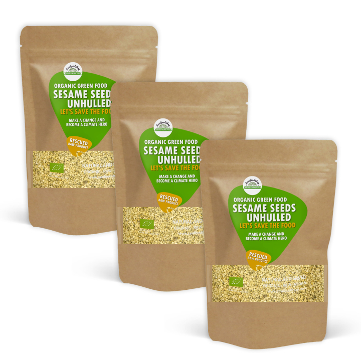 Kuorimattomat seesaminsiemenet LUOMU 1kg x 3 pakettia ryhmässä Raaka-aineet / Terveysruoka / Siemenet @ Rawfoodshop Scandinavia AB (SF502611-SET3)