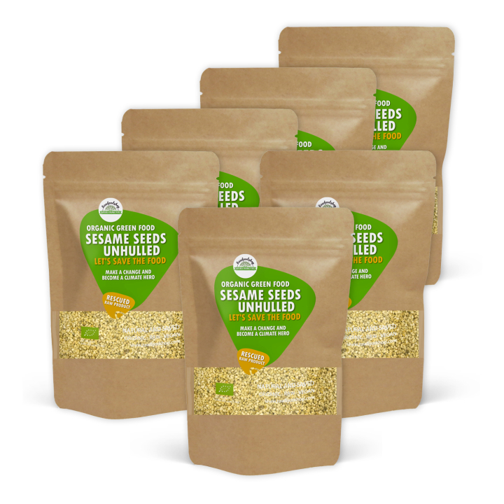 Kuorimattomat seesaminsiemenet LUOMU 1kg x 6 pakettia ryhmässä Raaka-aineet / Terveysruoka / Siemenet @ Rawfoodshop Scandinavia AB (SF502611SET)