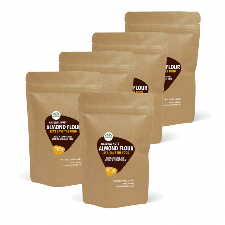 Mantelijauho RAW 1 kg 5 kpl paketti ryhmässä OUTLET 20-80% / Leivonta 20-70% @ Rawfoodshop Scandinavia AB (SF53022010-1SET)
