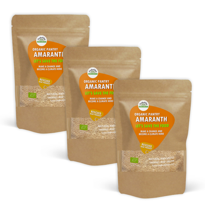 Amarantti LUOMU 1kg x 3 pakettia ryhmässä Raaka-aineet / Terveysruoka / Siemenet @ Rawfoodshop Scandinavia AB (SFAB04311-SET3)