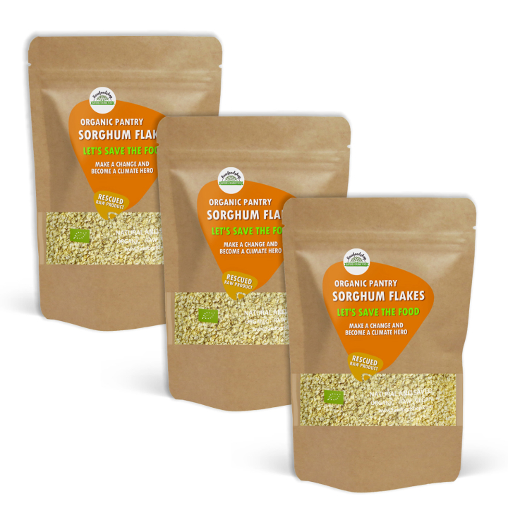 Durra-hiutaleet LUOMU 1kg x 3 pakettia ryhmässä Raaka-aineet / Leipominen / Viljat & Hiutaleet @ Rawfoodshop Scandinavia AB (SFFLAKE011-SET3)