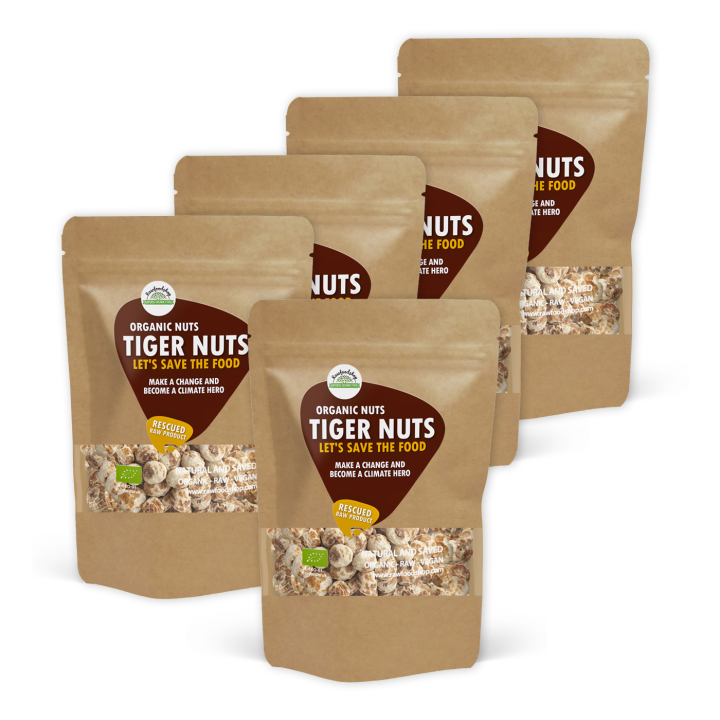 Tiikeripähkinä LUOMU 1kg 5 kpl paketti ryhmässä Raaka-aineet / Pähkinät / Jauhetut mantelit @ Rawfoodshop Scandinavia AB (SFJMT1000SET)