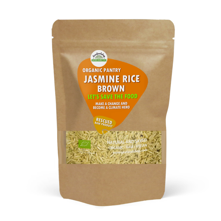 Jasmiiniriisi Ruskea Täysjyväriisi LUOMU 1kg ryhmässä Raaka-aineet / Ruokakomero / Riisi & Ohra @ Rawfoodshop Scandinavia AB (SFJRB501)