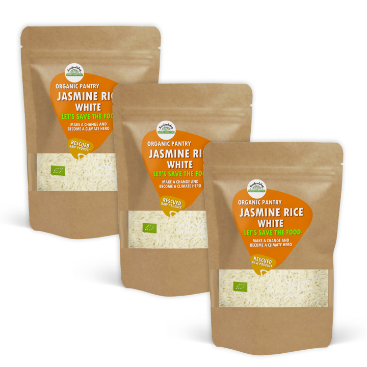 Jasmiiniriisi Valkoinen LUOMU 1kg x 3 pakettia ryhmässä Raaka-aineet / Ruokakomero / Riisi & Ohra @ Rawfoodshop Scandinavia AB (SFJRV501-SET3)