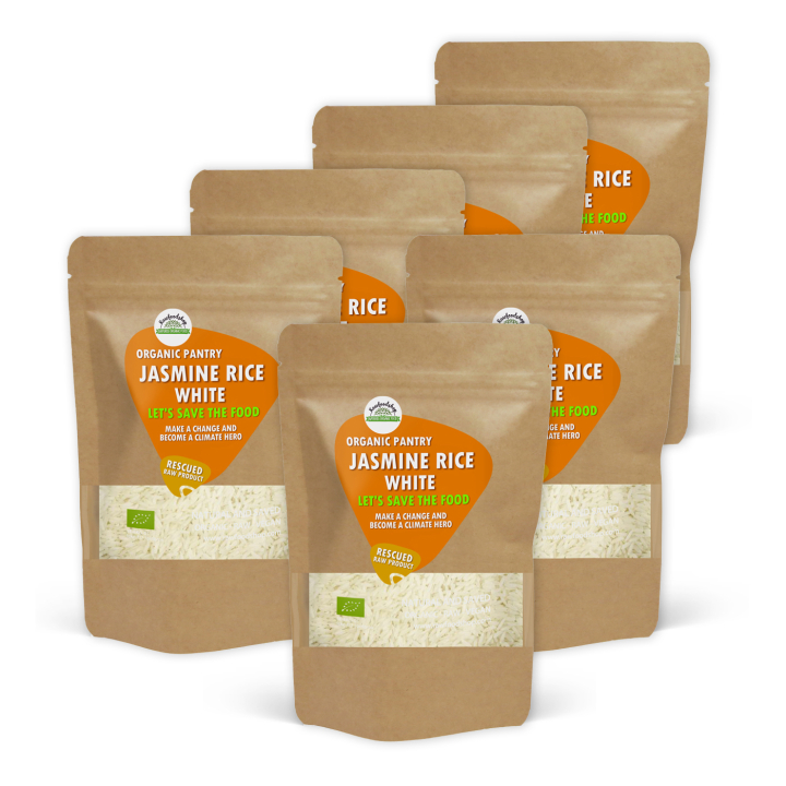 Jasmiiniriisi Valkoinen LUOMU 1kg x 6 pakettia ryhmässä Raaka-aineet / Ruokakomero / Riisi & Ohra @ Rawfoodshop Scandinavia AB (SFJRV501SET)