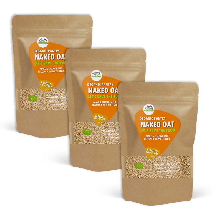Paljaskaura LUOMU 1kg x 3 pakettia ryhmässä Raaka-aineet / Ruokakomero / Riisi & Ohra @ Rawfoodshop Scandinavia AB (SFNHS501-SET3)