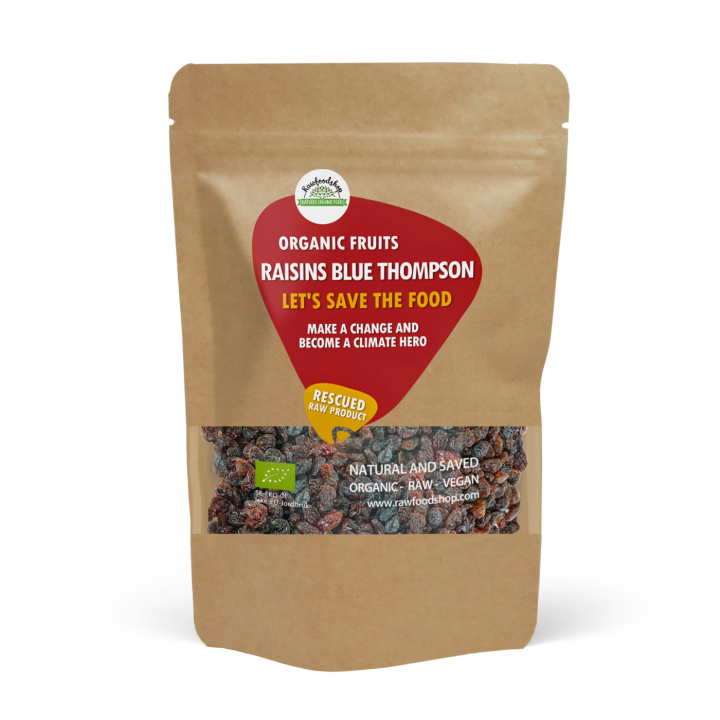Rusinat Blue Thompson RAW LUOMU 1kg ryhmässä Raaka-aineet / Hedelmät & Marjat / Rusina @ Rawfoodshop Scandinavia AB (SFRAW799791)
