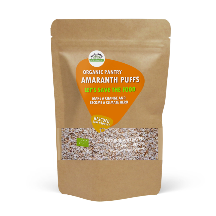 Amaranttipuffit LUOMU 500g ryhmässä Raaka-aineet / Leipominen / Viljat & Hiutaleet @ Rawfoodshop Scandinavia AB (SFRAWAMA0011)