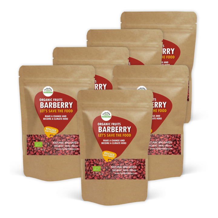 Berberis LUOMU 250g x 6 pakettia ryhmässä Raaka-aineet / Hedelmät & Marjat @ Rawfoodshop Scandinavia AB (SFRAWFRU00101SET)