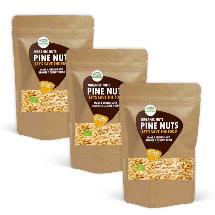 Pinjansiemenet LUOMU 500g x 3 pakettia ryhmässä Raaka-aineet / Pähkinät @ Rawfoodshop Scandinavia AB (SFRNOT250462E-SET3)