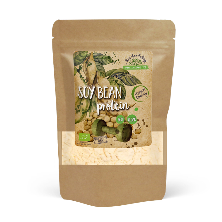 Soijaproteiini 90% LUOMU 500g ryhmässä Raaka-aineet / Terveysruoka / Proteiinijauhe @ Rawfoodshop Scandinavia AB (SJP50)