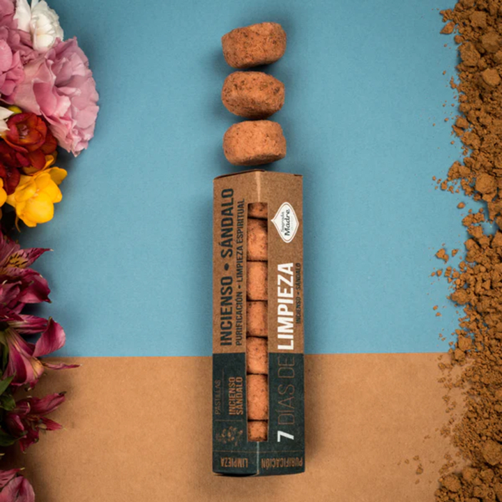 Suitsukepalat Limpieza Frankincense & Sandelipuu 7kpl ryhmässä Koti & Sielu / Tunnelma & tuoksu / Suitsuke @ Rawfoodshop Scandinavia AB (SKU-153)
