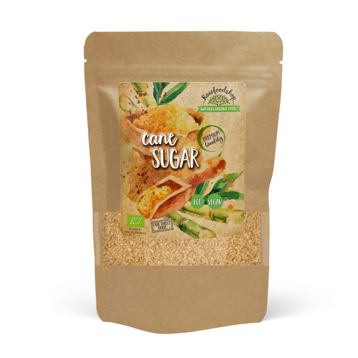 Luomuruokosokeri 1kg ryhmässä Raaka-aineet / Leipominen / Sokerointi @ Rawfoodshop Scandinavia AB (SOT21)