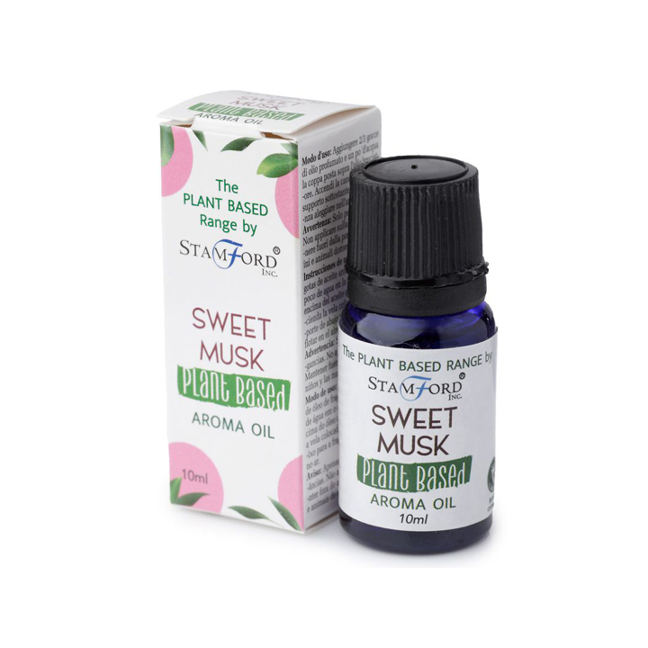 Aromaöljy Kasviperäinen Sweet Musk 10ml ryhmässä Koti & Sielu / Tunnelma & tuoksu / Tuoksuöljy @ Rawfoodshop Scandinavia AB (SPBAO-06)