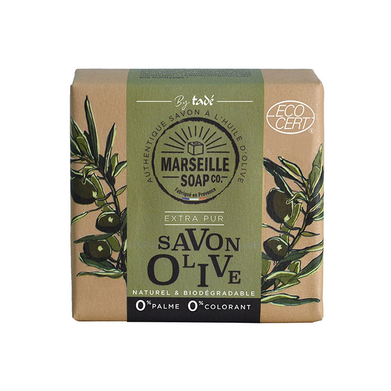 Kiinteä Marseille-saippua 100g Oliivi ryhmässä Iho & Vartalo / Vartalo / Käsisaippua @ Rawfoodshop Scandinavia AB (TADSOLIDM2266)