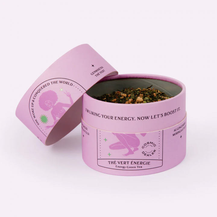 Te Energy Green LUOMU 80g ryhmässä Raaka-aineet / Juomat / Teet @ Rawfoodshop Scandinavia AB (TEAENERGY)