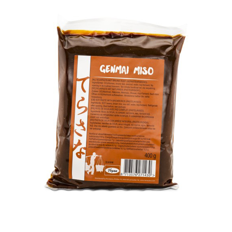Terrasana Miso Genmai täysjyväriisi 350 g ryhmässä Raaka-aineet / Ruokakomero / Liemi & Miso @ Rawfoodshop Scandinavia AB (TERRGENM3654798)