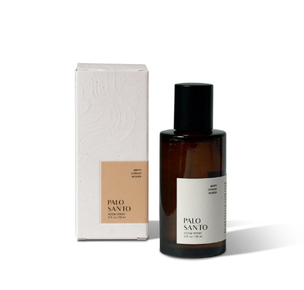 Palo Santo Huonespray 59ml ryhmässä Koti & Sielu / Puhdas koti / Huonetuoksu @ Rawfoodshop Scandinavia AB (WRPSRSUS01)