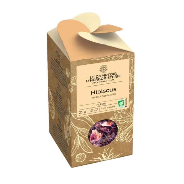 Tee Hibiskuksenkukka LUOMU 25g