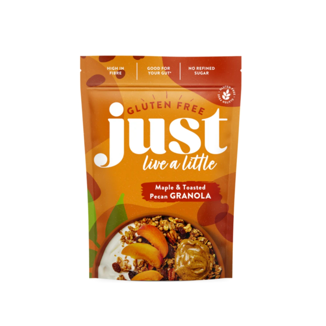 Granola Vaahterasiirappi & Paahdetut Pekaanipähkinät 360g