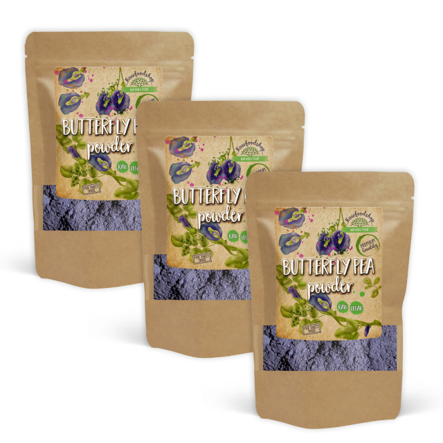 Butterfly Pea RAW 100g x 3 pakettia